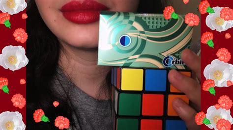 Asmr Gum Snapping Rubiks Cube Gum Chewing Tingles Close Up Triggers