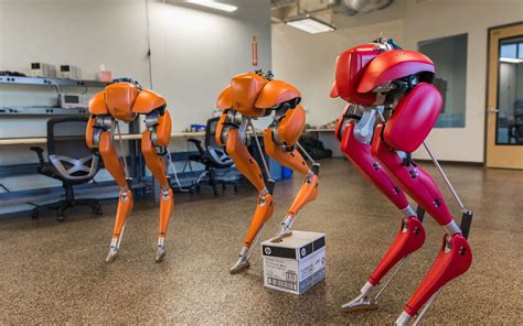 Le Robot Cassie Apprend à Marcher Tout Seul Sur Ses Deux Jambes Une Première