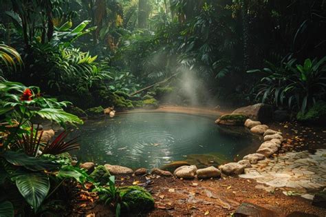 Costa Rican Jungle Hot Spring Captured In Highresolution Photography