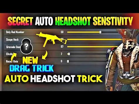 Auto Headshot Trick In Free Fire Free Fire Auto Headshot Trick Free