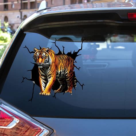 Amazon Bengal Tiger Car Decals Mighty Tiger Vinyl Decal