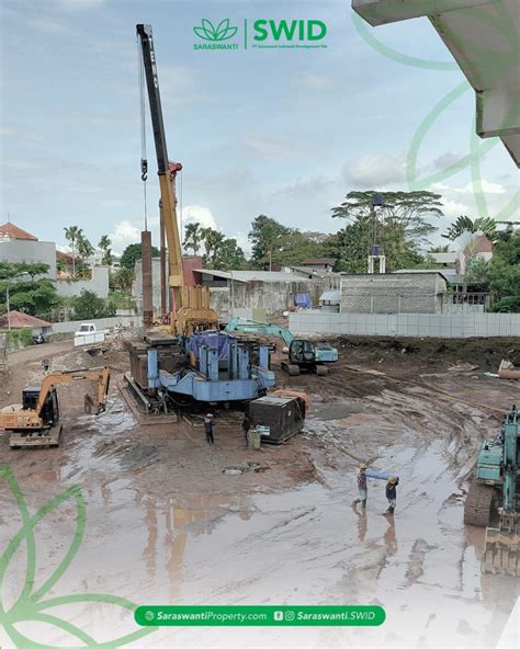 Progress Pembangunan Tower Arjuna Bima April 2023 PT Saraswanti