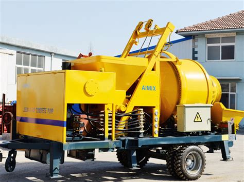 Concrete Mixer Pump-Various Models Simple System Wide Use