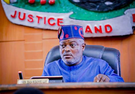 Impeached Lagos Speaker Obasa Arrives Abuja After Failed Bid To Meet