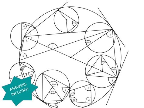 Circle Theorems Revision Exercise #5 | Teaching Resources