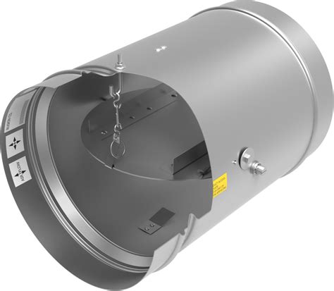 Fdr25 True Round Fire Damper — Controlled Air Inc