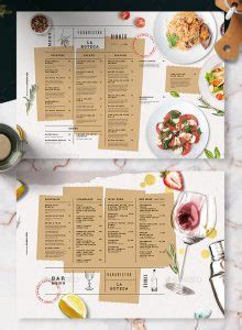 Restaurant Food And Drinks Menu Template Ksioks