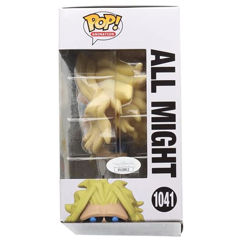 Christopher Sabat Signed All Might "My Hero Academia" #1041 Funko Pop! Vinyl Figure (JSA ...