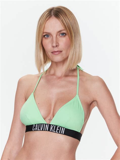 Calvin Klein Swimwear G Ra Od Bikini Kw Kw Zielony Modivo Pl