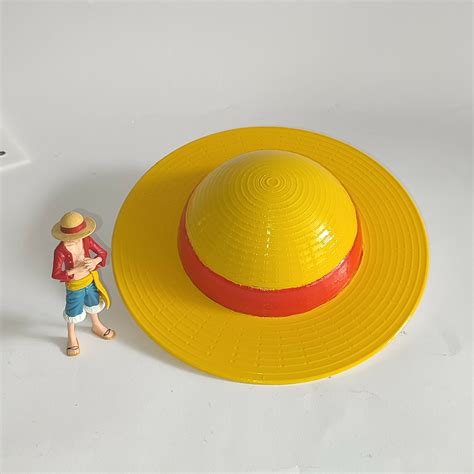 Archivo STL gratis LUFFY SOMBRERO DE PAJA Objeto de impresión 3D