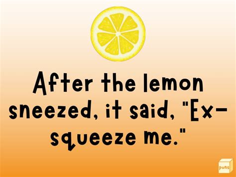 55 Hilarious Lemon Puns That Are Sour Funny Box Of Puns