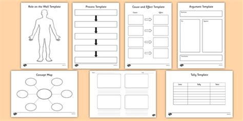 Graphic Organisers Pack Australian Resources