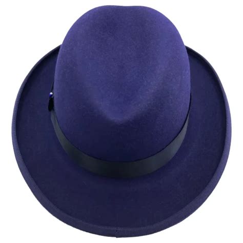 Fur Felt Homburg Hat Domingo Carranza Fur Felt Hats