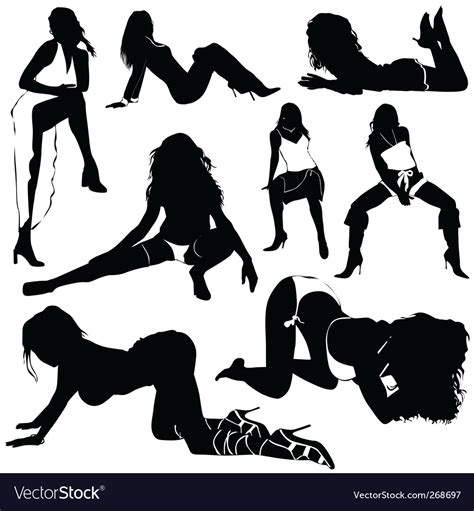 Sexy Women Royalty Free Vector Image Vectorstock