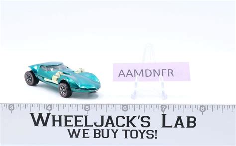 Twinmill Spectraflame Aqua Green Redline Hot Wheels Mattel Vintage Redline Wheeljack S Lab