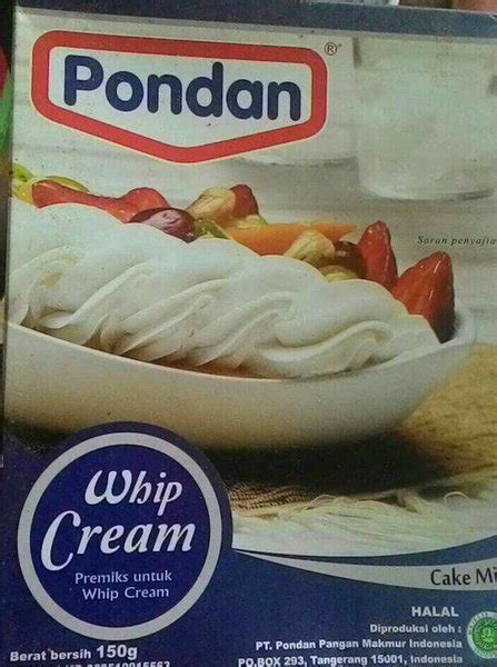 Whipped Cream Bubuk Newstempo