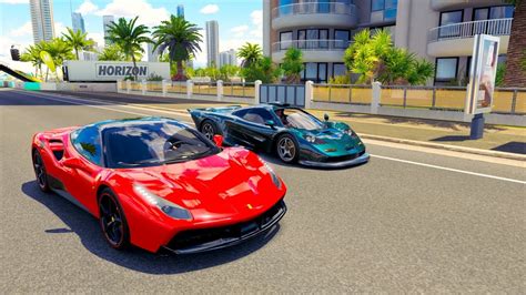 Corriendo El Ferrari 488 Gtb V8 Forza Horizon 3 Youtube