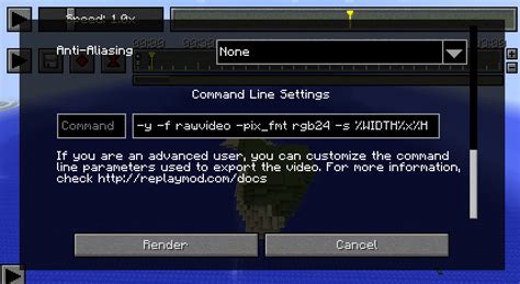 Minecraft Replay Mod Documentation