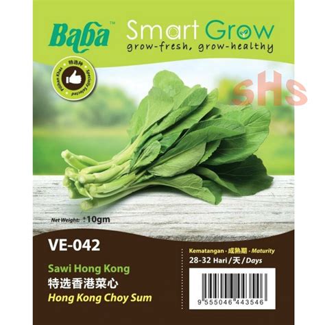 Baba Sawi Seeds Japanese Sawi Komatsuna White Stem Choy Sum Hong Kong