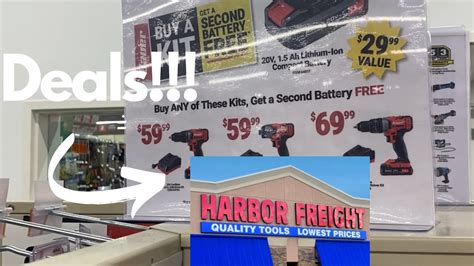 Harbor Freight Black Friday Deals Youtube