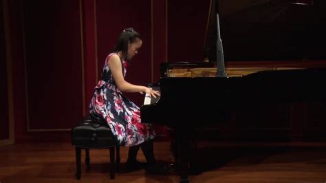 Jasmine Jin Plays Three Concert Etudes No 3 Un Sospiro By Franz Liszt