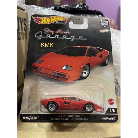 Hot Wheels Car Culture Fpy N Jay Lenos Garage Lamborghini Countach Lp Qv