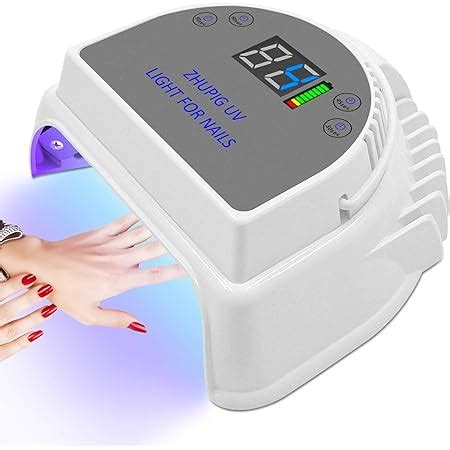 Amazon Cordless Gel Lamp 64W Rechargeable UV Led Gel Nail Lamp Gel