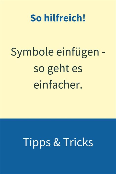 A Blue And Yellow Background With The Words Tips Tricks In German On