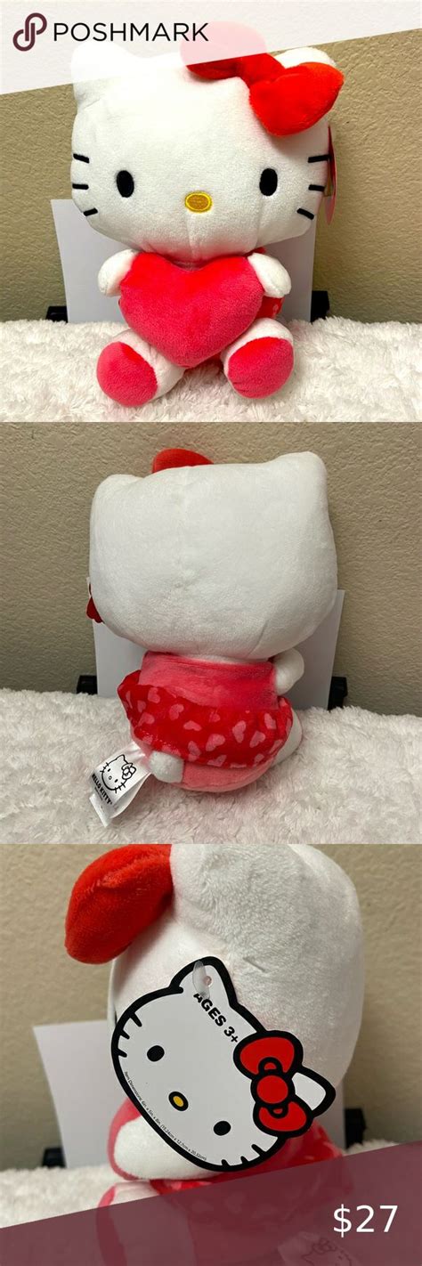 Hello Kitty Valentine Plush Valentine Plush Cat Valentine Hello Kitty