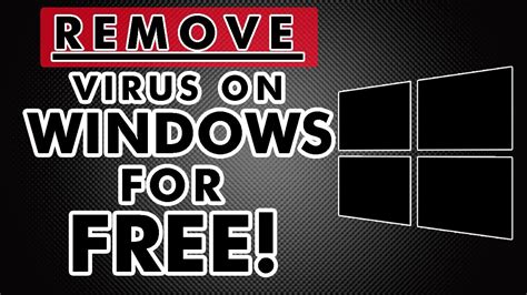 How To REMOVE Virus From Windows 10 Pc FREE 2022 YouTube