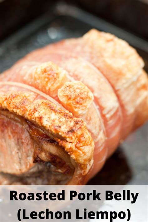 Lechon Liempo Easy Roasted Pork Belly Recipe Try It