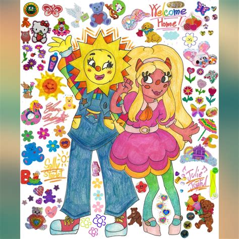 Sally Starlet And Julie Joyful By Elenexinkcartoon On Deviantart