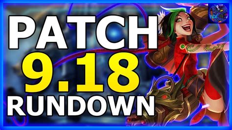 Patch 9 18 Rundown Adc Tier List League Of Legends Lets Talk Jinx