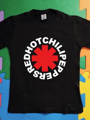Camiseta Infantil Red Hot Chili Peppers Gibruei Elo