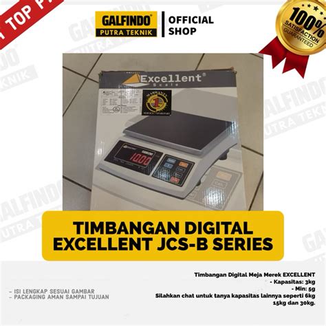 Jual GALFINDO TIMBANGAN DIGITAL EXCELLENT JCS SERIES Shopee Indonesia