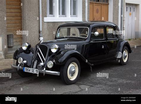 Citroen Traction Avant Six Berline Vintage French Car From In