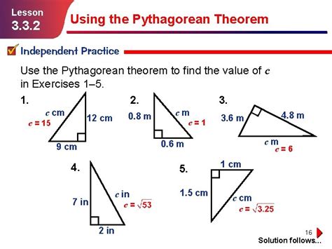 Multi Step Pythagorean Theorem Problems