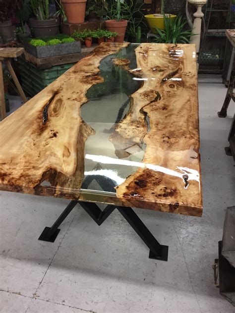 47 Amazing Home Furniture Ideas With Incredible Resin Wood Table Wood