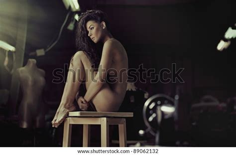 Nude Beauty Brunette Stock Photo 89062132 Shutterstock