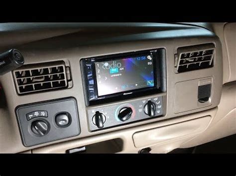 Ford F F Excursion Touch Screen Stereo Install