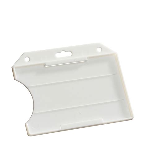 biały Etui z twardego plastiku na karty płatnicze, otwierane | SPRINTIKO