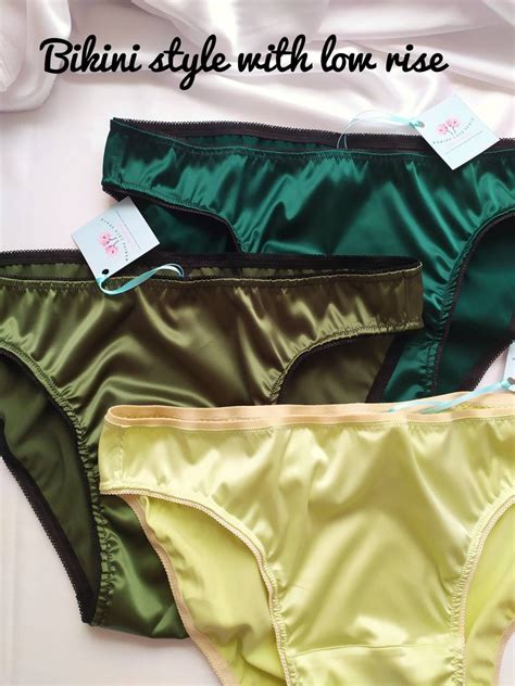 Men S Satin Panties Sexy Male Bikini Panty Erotic Etsy