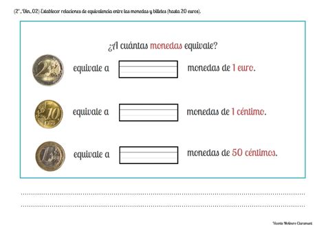 📚 Sistema Monetario 📚 2º Educación Primaria