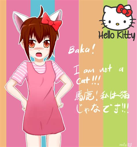 Hello Kitty Is Not A Cat By Xenixillustration On Deviantart