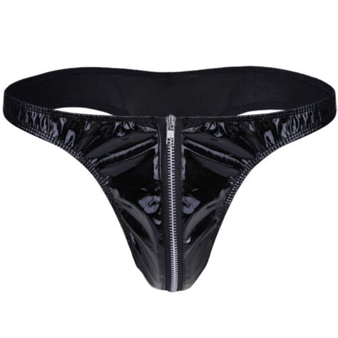 Männer Sexy Mini Slips Unterwäsche reizvoll Briefs Bikini mit Reißverschluss eBay de