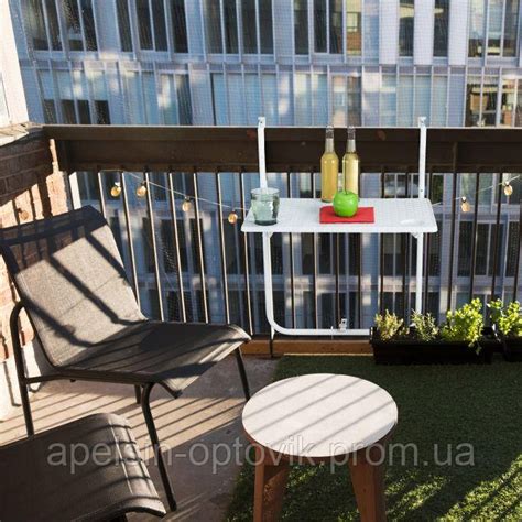 Балконный подвесной столик из ротанга, цена 2925 ₴: купить на Prom.ua ...