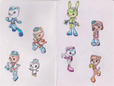 The Octonauts By Rosaliinalauren On Deviantart