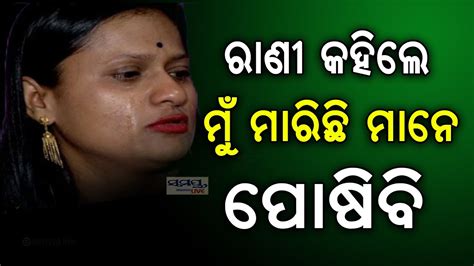 ରାଣୀ କହିଲେ ମୁଁ ମାରିଛି ମାନେ ପୋଷିବି Odia News Live Updates Latest