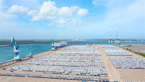 Hambantota Port Surpasses Half A Million Mark Of Wheeled Cargo LNW