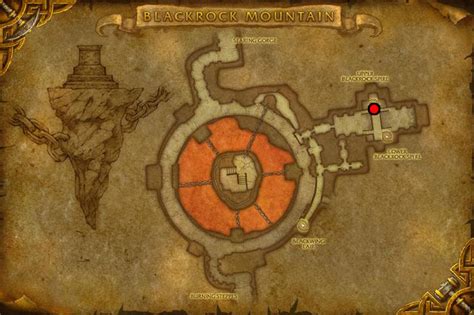 Upper Blackrock Spire Dungeon Entrance Map Quick Dungeon